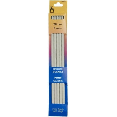 Bellatex Jehlice ponožkové 5ks/sada 5 mm / 20 cm délka