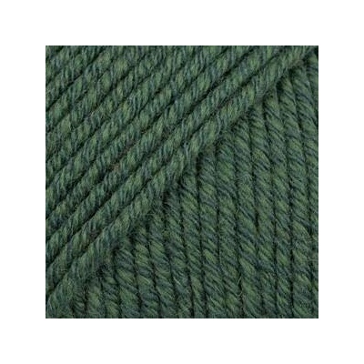 DROPS Cotton Merino Barva: Tmavá zelená uni 22