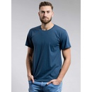 Pánske tričká CityZen pánske tričko s okrúhlym výstrihom modré
