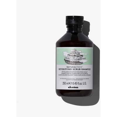 Davines NATURALTECH Detoxifying šampon pro hloubkové čištění atonické pokožky 250 ml