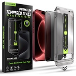 Techsuit Поверителен стъклен протектор Techsuit TitanGlass FullCover - iPhone 18 Pro Max - Черен
