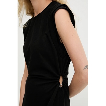 ANSWEAR Рокля Answear. LAB в черно дълга със стандартна кройка (661808.hak)