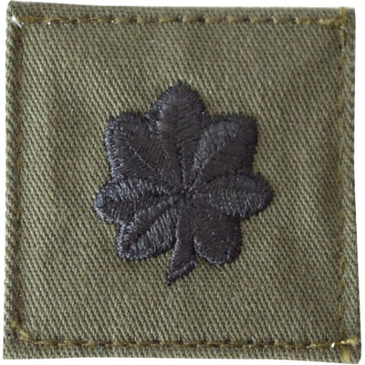 MILITARY RANGE Nášivka hodnosti VELCRO LT. COLONEL ZELENÁ