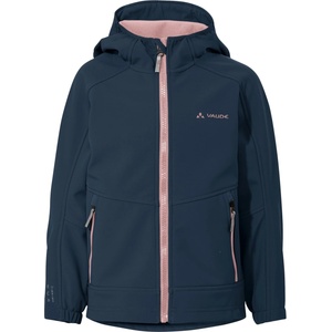 VAUDE Детско софтшел яке Vaude Kid's Rondane Jacket IV Softshell jacket - Dark Sea / Rose - размер 104 (EU) (703-3900-0713)
