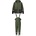 ZIG ZAG Детска грейка ZIG ZAG Kid's Simba PU Set Rain set - Kombu Green - размер 92 (EU) (702-5277-0411)