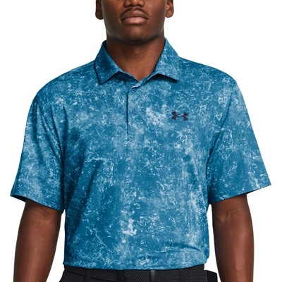 Under Armour Поло тениска Under Armour UA Playoff 3.0 Printed Polo-BLU 1378677-406 Размер S