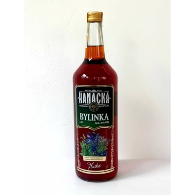 Hanácká Bylinka hořká 30% 1 l (holá láhev)