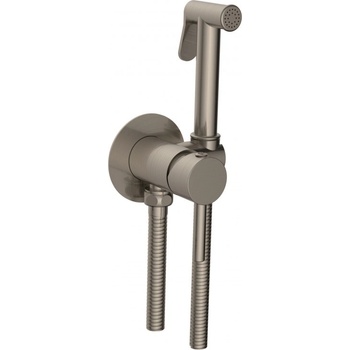 Inter Ceramic Смесител за биде за вграждане с хигиенен душ ЕЛИДА 3314bs, четкан никел (3314bs)