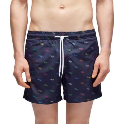 Sundek Бански гащета Sundek Monogram swimming shorts - Blue (Black)