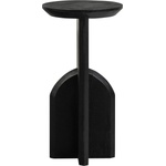WOOOD Кръгла странична масичка от масивна акация ø 30 cm Kioni - WOOOD (375031-Z)