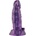 HISMITH LN014 Premium Fantasy Silicone Dildo with Suction Cup 14.5cm Purple