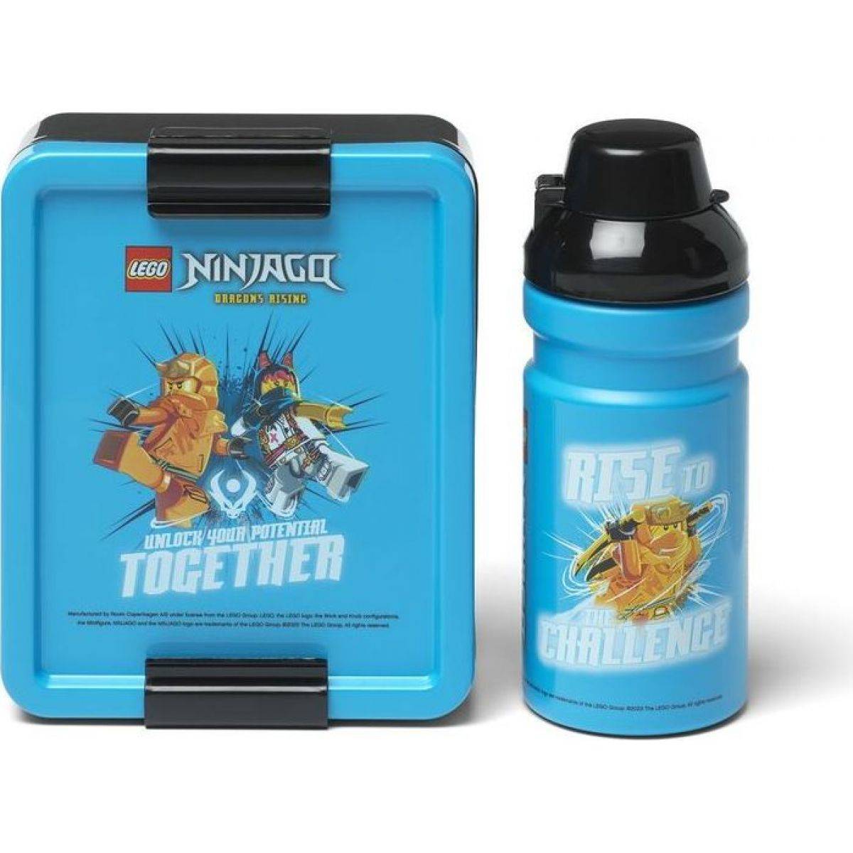 LEGO Ninjago svačinový set (láhev a box) modrý od 349 Kč