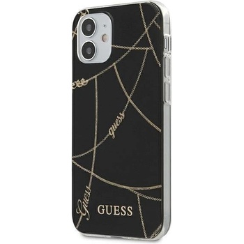 GUESS Калъф за телефон Guess GUHCP12SPCUCHBK за Apple iPhone 12 mini (3700740481301)