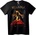 NOONEBRAND Тениска ELEIIE Тъмен ангел черепи - 7XL, Black