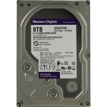 Image 1 of Western Digital Purple 3.5 8TB 5640rpm SATA3 (WD84PURZ)