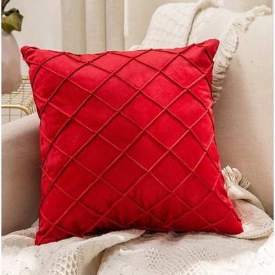Декоративна възглавница/калъфка Рони - Червен