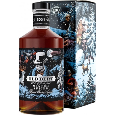 Old Bert Winter Spiced Rum 40 % 0,7 l (čistá fľaša)