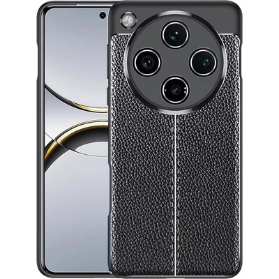 OPPO Find X8 Pro 5G Удароустойчив Litchi Skin Калъф и Протектор