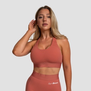 GymBeam Спортен сутиен Limitless Cinnamon XS