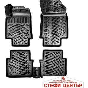 Rizline Гумени стелки RizLine съвместими с Jeep Cherokee KL 2014-2019 (5151257) - steficenter
