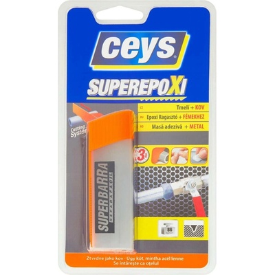 Ceys dvousložkový tmel Super Epoxi kov, 47 g