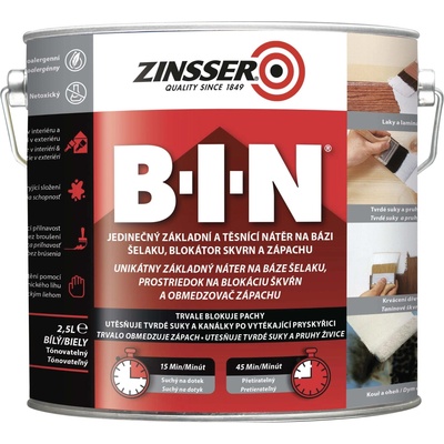 Zinsser BIN 2,5 l bílá