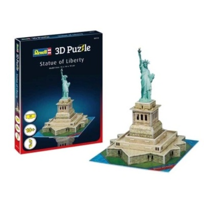 Revell - Мини пъзел 3D - Статуята на свободата
