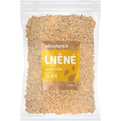 Allnature Ľanové semienka zlaté 1000 g