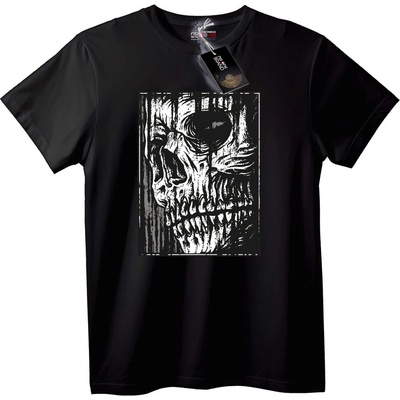NOONEBRAND Тениска Skull Графика - M, White