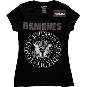 Ramones Presidential Seal (Embellished) Black S Дамски Риза (RATS56LB01)