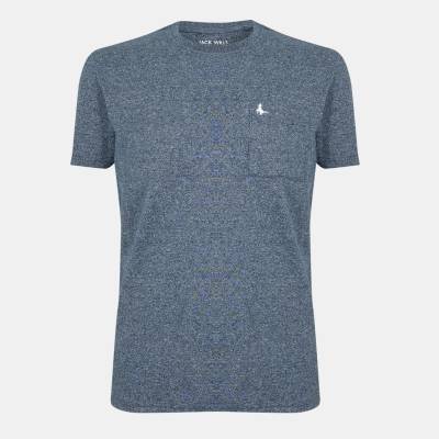 Jack Wills Тениска Jack Wills Ayleford Logo T Shirt - Navy