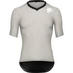 ASSOS Мъжка фланелка с къс ръкав за колоездене ASSOS Equipe RSR Jersey S11 Cycling jersey - Almond Milk - размер XL (056-3628-0315)