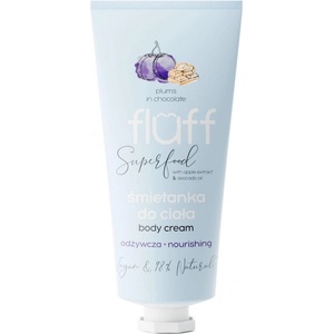 Fluff Подхранващ крем за тяло, сини сливи в шоколад, 150 ml Лосион за тяло