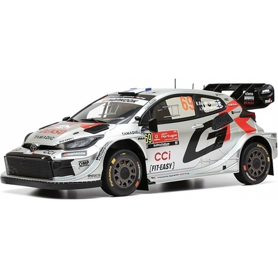 Toyota GR Yaris Rally169 Rovanperä/Halttunen Rally Portugal 2025 Ixo Models 1:18