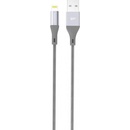 Siliconpow SP1M0ASYLK30AL0G USB - Lightning, Boost Link LK30AL Nylon, 1m, šedý