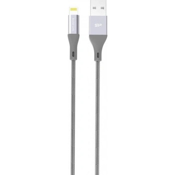 Siliconpow SP1M0ASYLK30AL0G USB - Lightning, Boost Link LK30AL Nylon, 1m, šedý