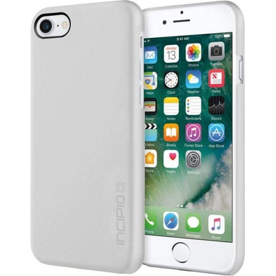 Incipio Feather Case - тънък поликарбонатов кейс за iPhone SE (2020), iPhone 8, iPhone 7 (сребрист)