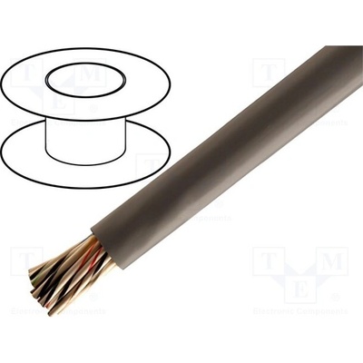 Alpha Wire 3230 SL005 Alpha Essential C&C 1x20AWG PVC tmavě šedá 600V 30,5m