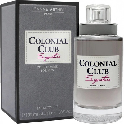 Jeanne Arthes Colonial Club Signature toaletná voda pánska 100 ml