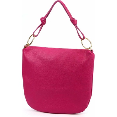 Luka dámska kožená crossbody kabelka fuksia 26-104 DOLLARO