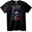 NOONEBRAND Тениска Изгубена Душа Гарван и Skull - 6XL, Black