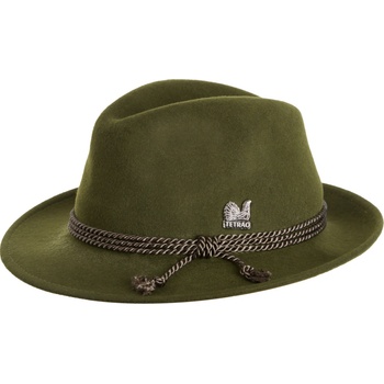Klobúk Tetrao poľovnícky tri tenké šnúrky zelený