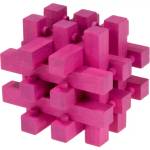 Fridolin Логически 3D пъзел Fridolin Locked Magenta