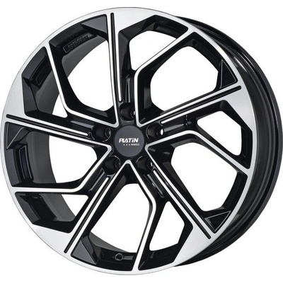 Platin P116 8,5x19 5x112 ET40 black polished