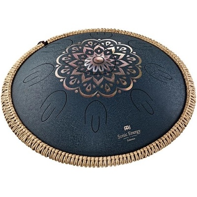 MEINL Sonic Energy Octave OSTD2NBE Steel Tongue Drum, Engraved floral design, D Amara