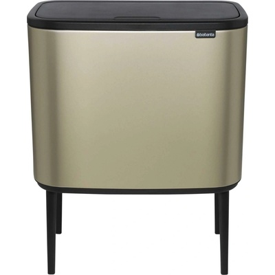 Brabantia odpad.kos Bo Touch Bin vo farbe sampanského 3 x 11 L
