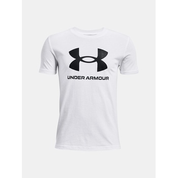 Under Armour Момческа тениска Under Armour UA Sportstyle Logo SS Under Armour | Byal | Момчешки | 98-110