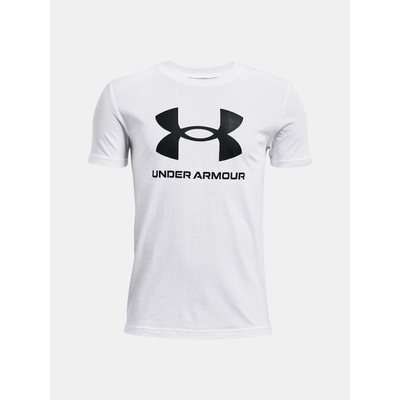Under Armour Момческа тениска Under Armour UA Sportstyle Logo SS Under Armour | Byal | Момчешки | 98-110