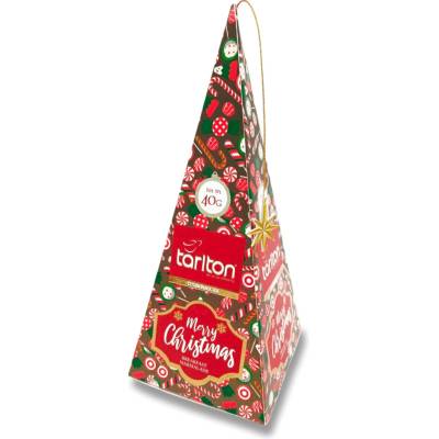 Tarlton černý čaj pomeranč Christmas 40 g