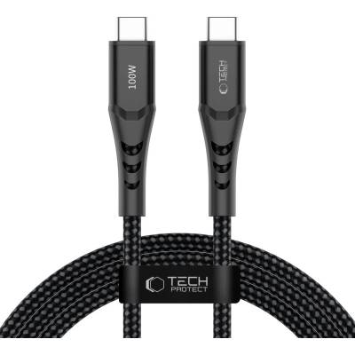 Tech-Protect ub11t ultraboost usb-c КАБЕЛ pd 100w / qc3.0 200cm ЧЕРЕН (5906302390724)